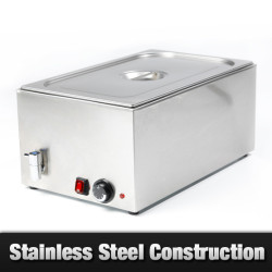 Fischer Hot Bain Marie, Full Size GN Tray - 8710.1.1